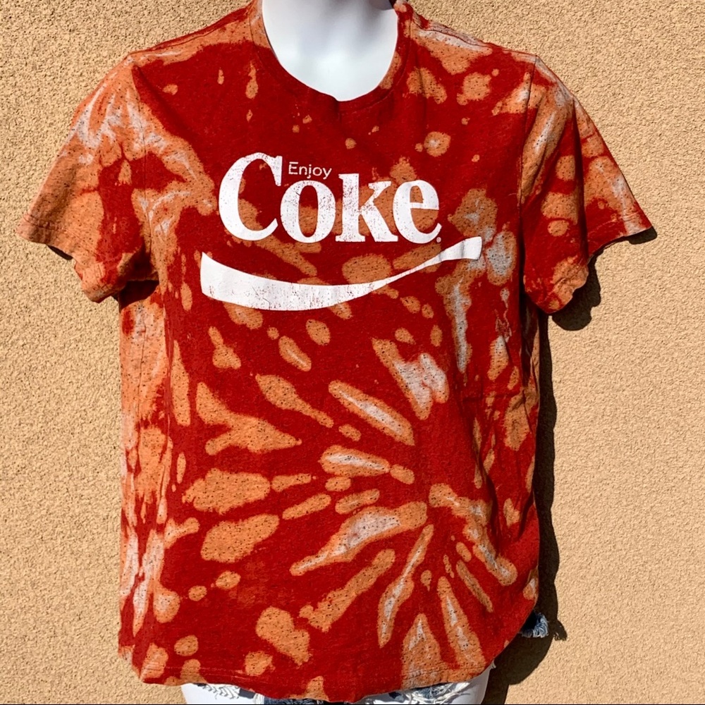 Coca-Cola Custom Bleach Tee - image 3